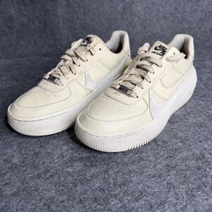 Nike Air Force 1 PLT.AF.ORM Coconut Milk White DJ9946-200 Womens 9 Sneakers